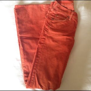 SEVEN FOR MANKIND CORDUROY JEANS S 24